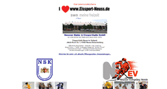 Desktop Screenshot of eissport-neuss.de